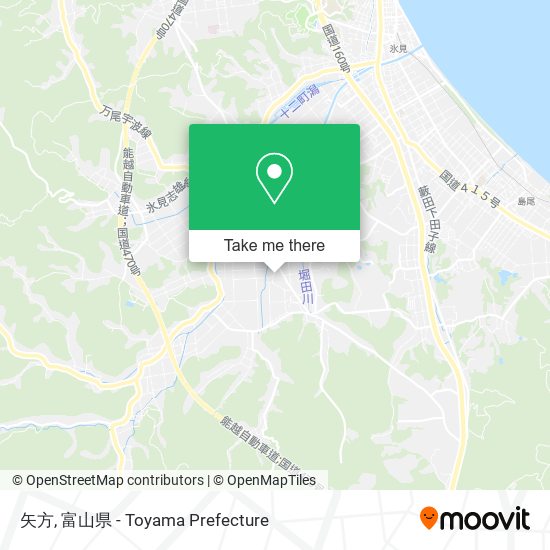 矢方 map