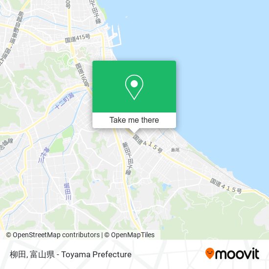柳田 map