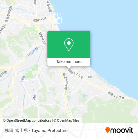 柳田 map