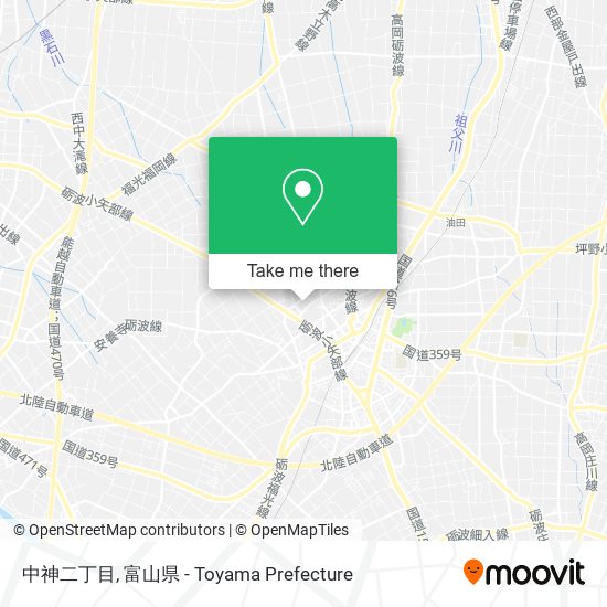 中神二丁目 map