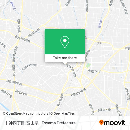 中神四丁目 map