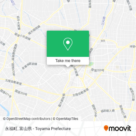 永福町 map