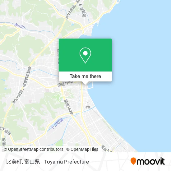 比美町 map