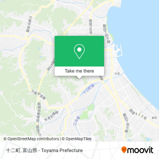 十二町 map