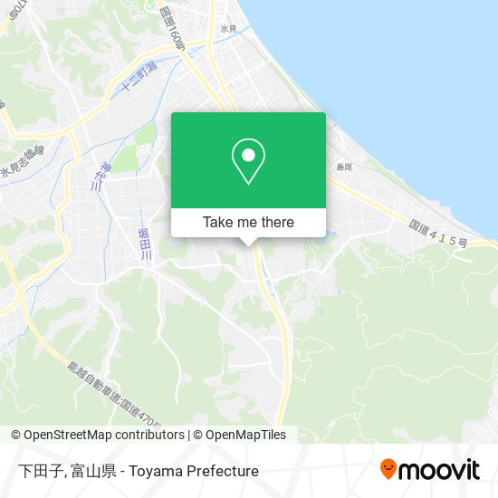 下田子 map