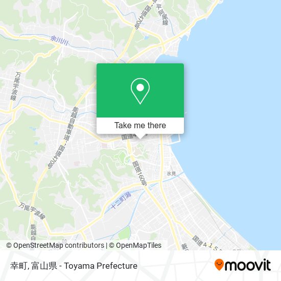 幸町 map
