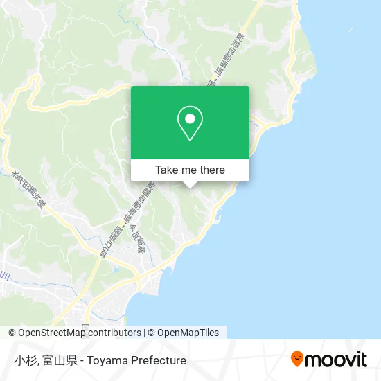 小杉 map