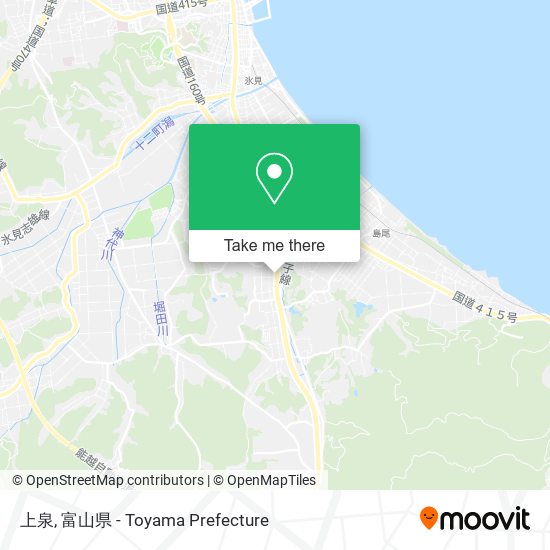 上泉 map
