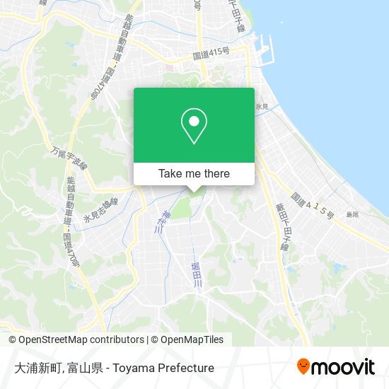 大浦新町 map