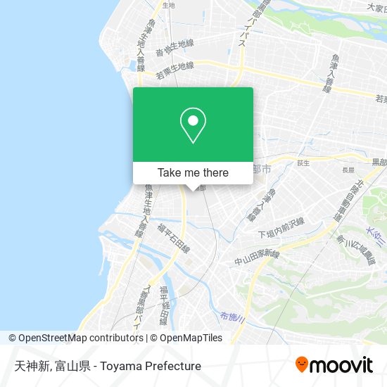 天神新 map