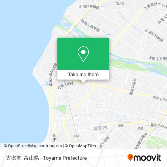古御堂 map