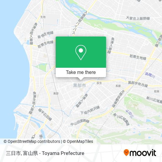 三日市 map