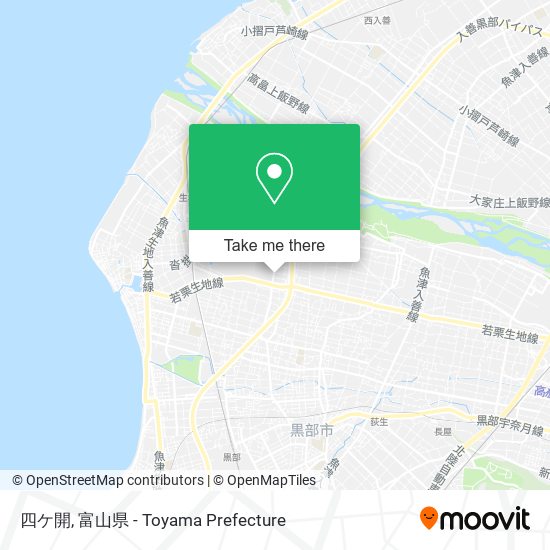 四ケ開 map