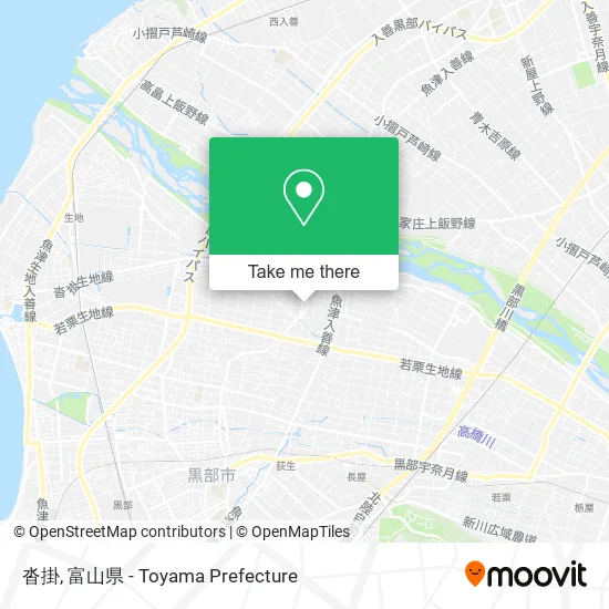沓掛 map
