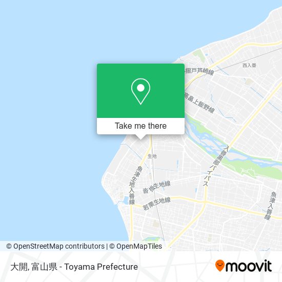 大開 map