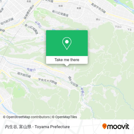 内生谷 map