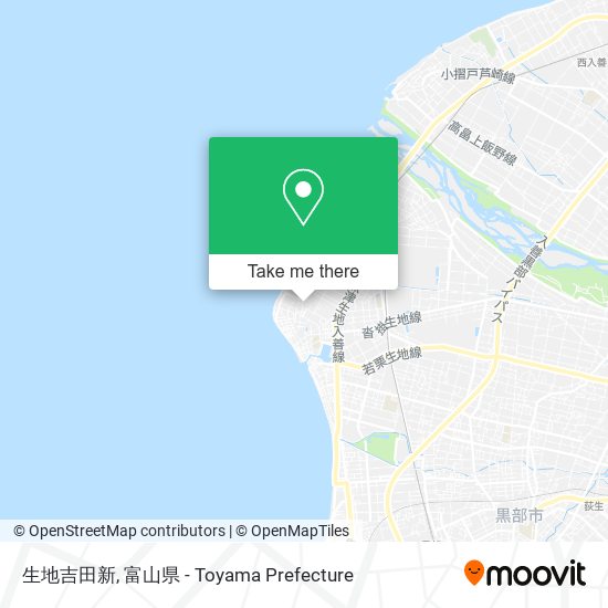 生地吉田新 map