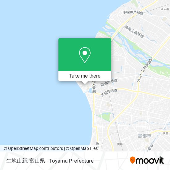 生地山新 map