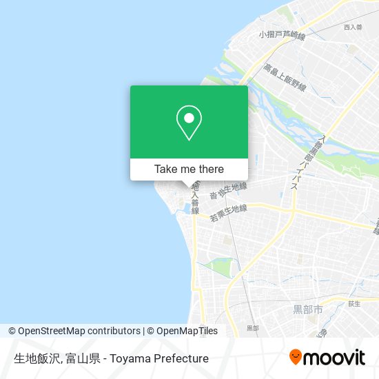 生地飯沢 map