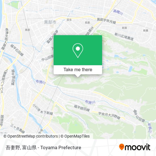 吾妻野 map