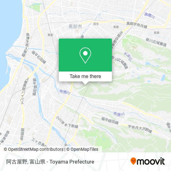 阿古屋野 map