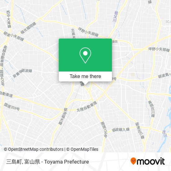 三島町 map