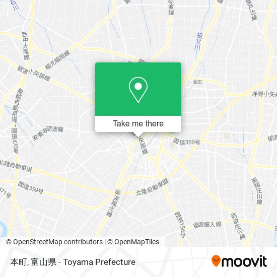 本町 map