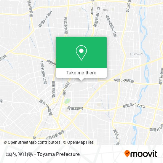 堀内 map
