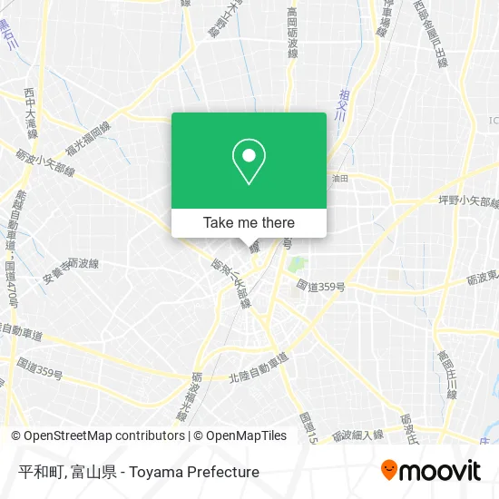 平和町 map