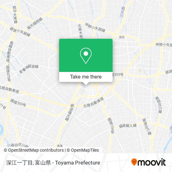 深江一丁目 map