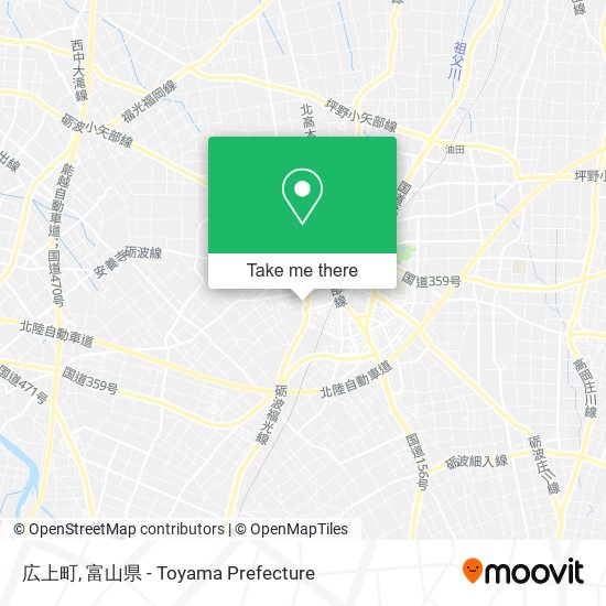広上町 map