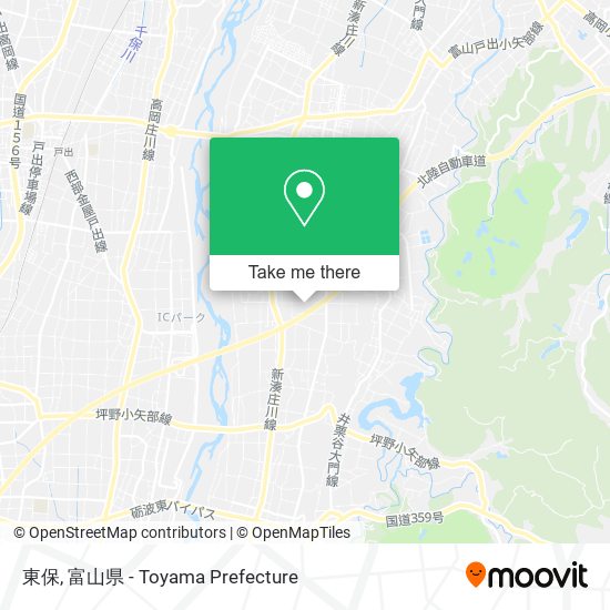 東保 map