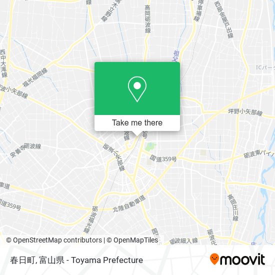 春日町 map