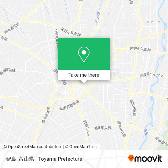 鍋島 map