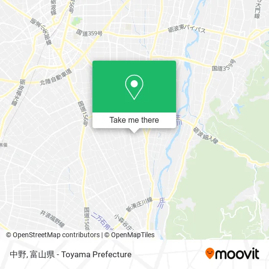 中野 map