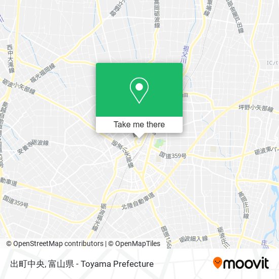 出町中央 map