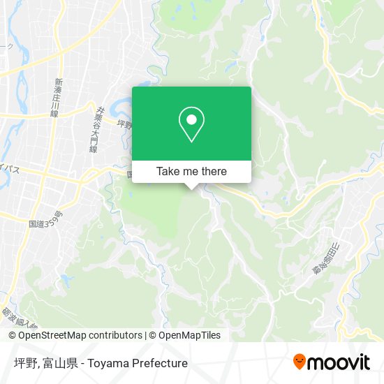 坪野 map