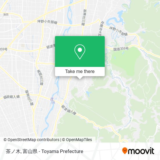 茶ノ木 map