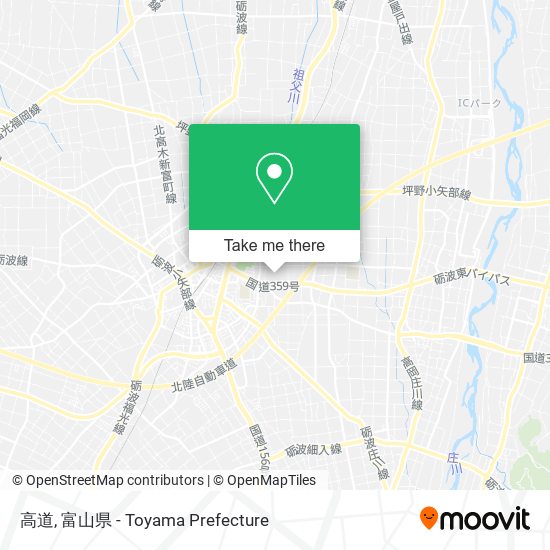 高道 map