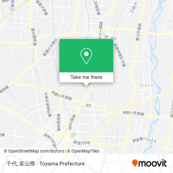 千代 map