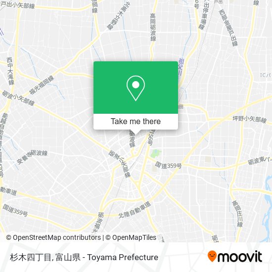 杉木四丁目 map