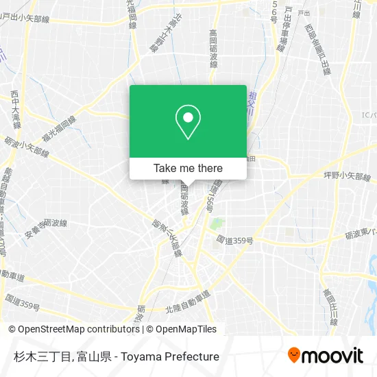 杉木三丁目 map