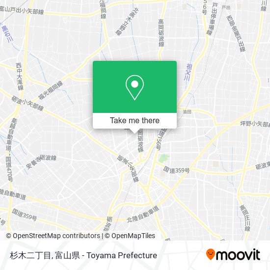 杉木二丁目 map