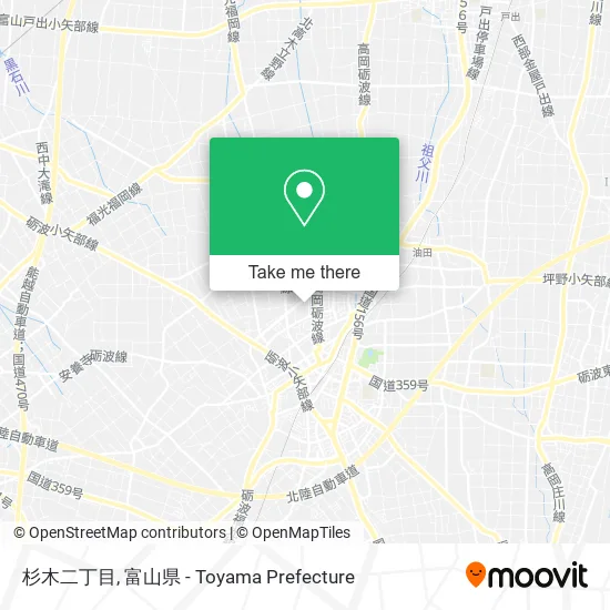 杉木二丁目 map