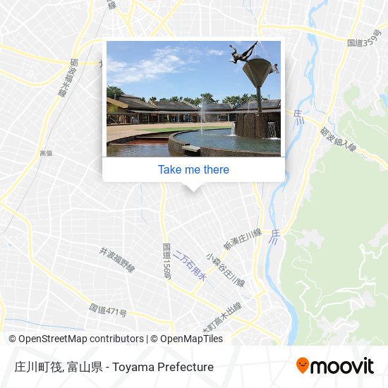 庄川町筏 map