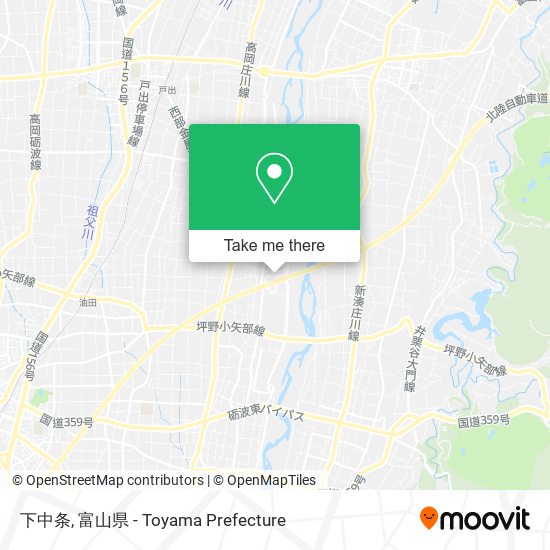 下中条 map