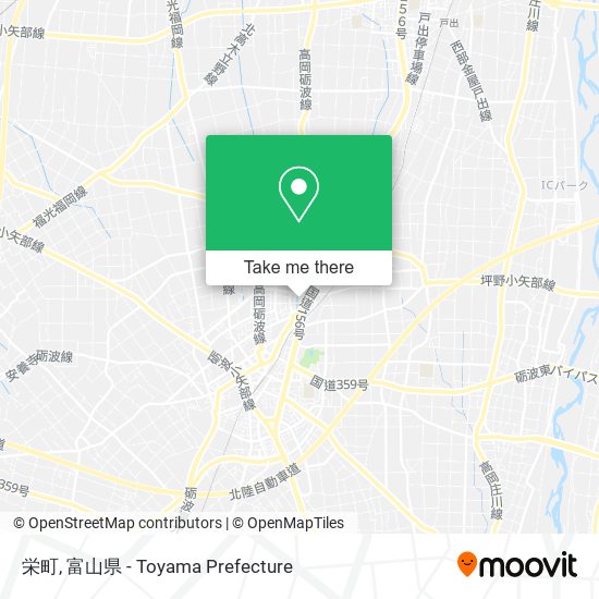 栄町 map