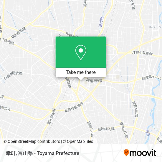 幸町 map