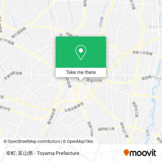 幸町 map