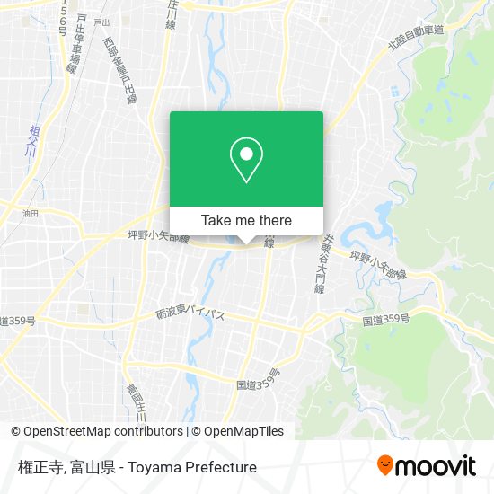 権正寺 map